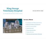 King George Veterinary Hospital January 2022 Newsletter